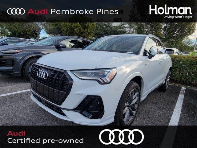 used 2024 Audi Q3 car, priced at $34,515