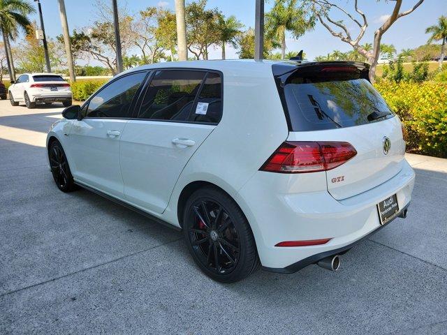used 2021 Volkswagen Golf GTI car, priced at $25,975