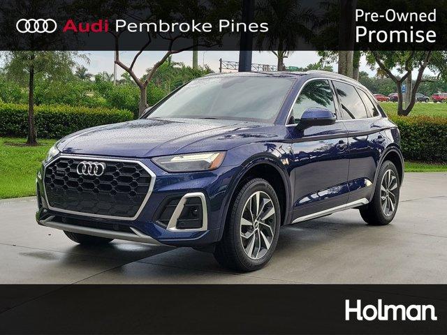 used 2022 Audi Q5 car, priced at $27,300