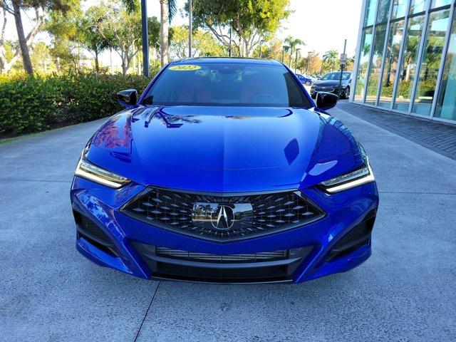 used 2022 Acura TLX car, priced at $34,400