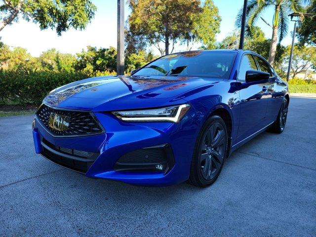 used 2022 Acura TLX car, priced at $34,400