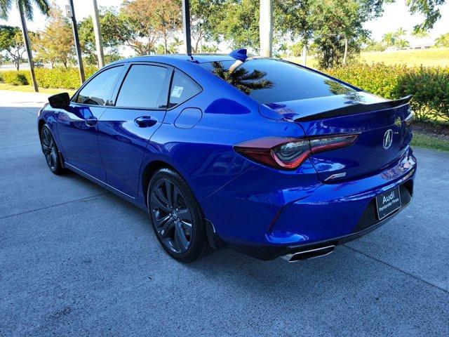 used 2022 Acura TLX car, priced at $34,400