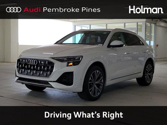 new 2025 Audi Q8 car, priced at $81,795