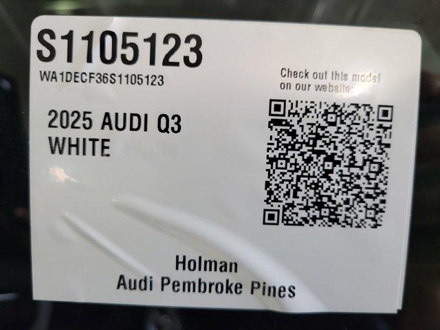 new 2025 Audi Q3 car