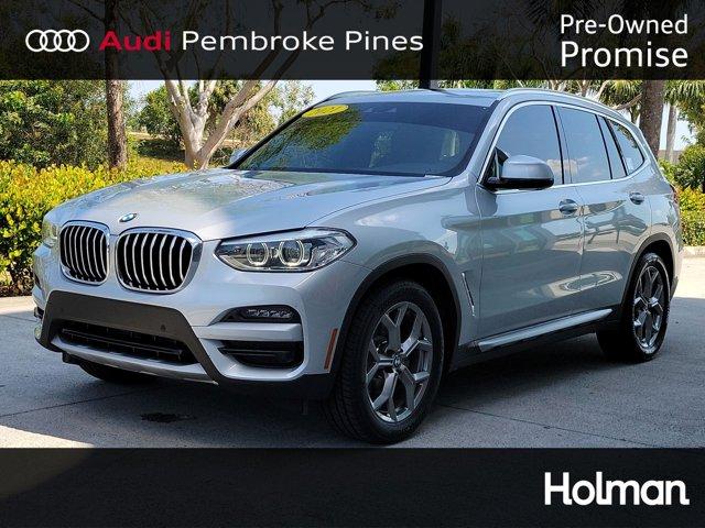 used 2021 BMW X3 car, priced at $28,825