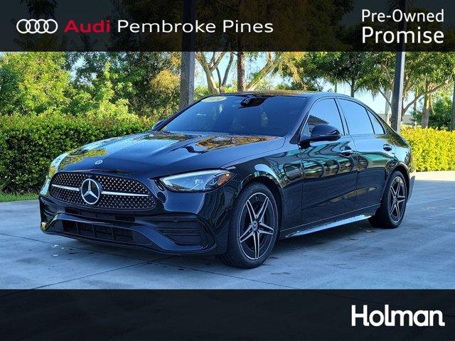 used 2024 Mercedes-Benz C-Class car, priced at $34,599