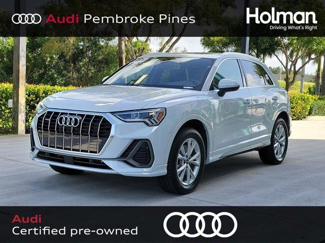 used 2024 Audi Q3 car, priced at $35,595