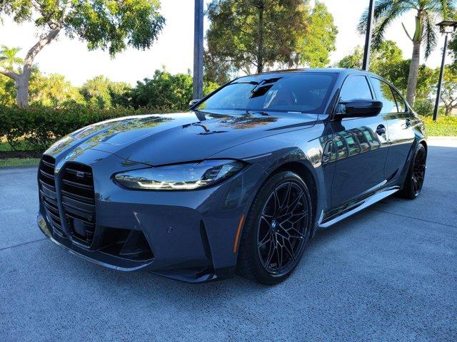 used 2022 BMW M3 car, priced at $67,960