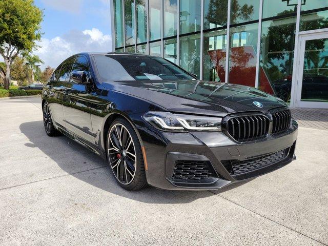 used 2021 BMW M550 car, priced at $46,900