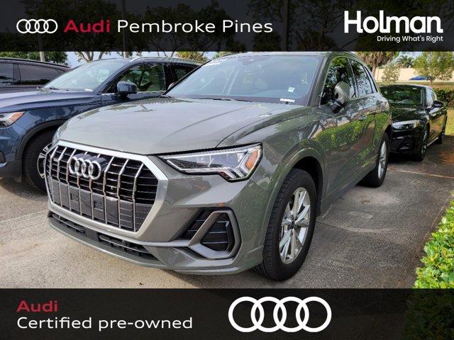 used 2024 Audi Q3 car, priced at $34,250