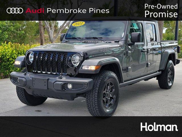 used 2021 Jeep Gladiator car, priced at $37,499