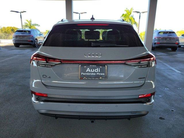 new 2025 Audi Q4 e-tron car, priced at $61,095