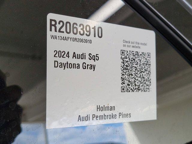 new 2024 Audi SQ5 Sportback car