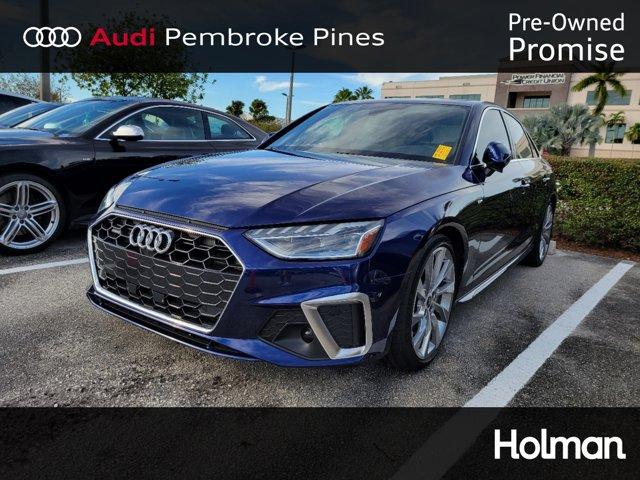 used 2021 Audi A4 car, priced at $26,617