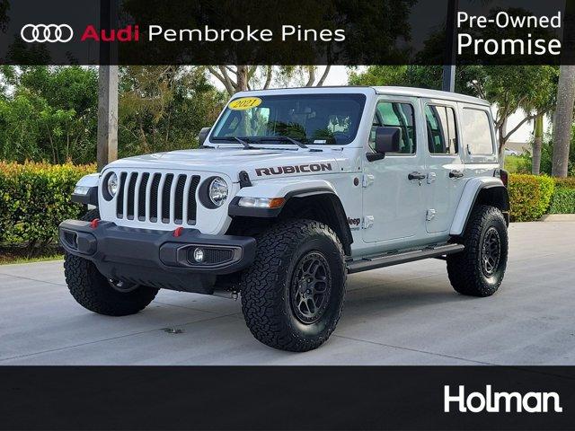 used 2021 Jeep Wrangler car, priced at $37,999