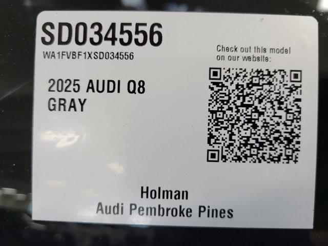 new 2025 Audi Q8 car, priced at $93,665