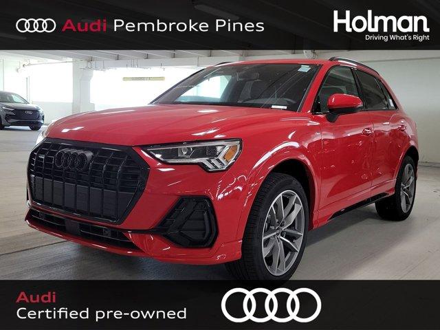 used 2024 Audi Q3 car, priced at $34,713