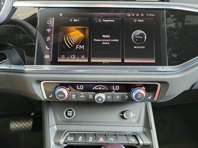 new 2025 Audi Q3 car, priced at $46,235