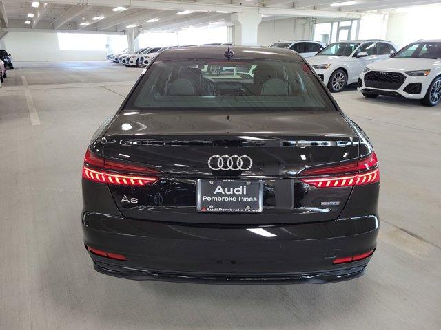 new 2025 Audi A6 car, priced at $63,135