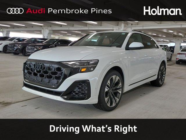 new 2025 Audi Q8 car, priced at $86,055