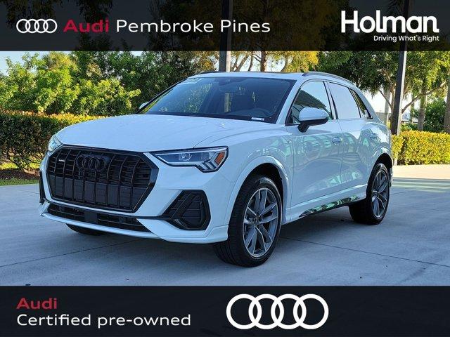 used 2025 Audi Q3 car, priced at $33,500