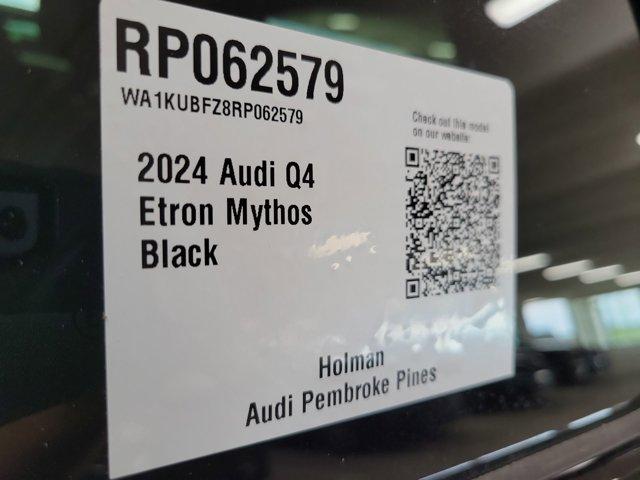 new 2024 Audi Q4 e-tron car