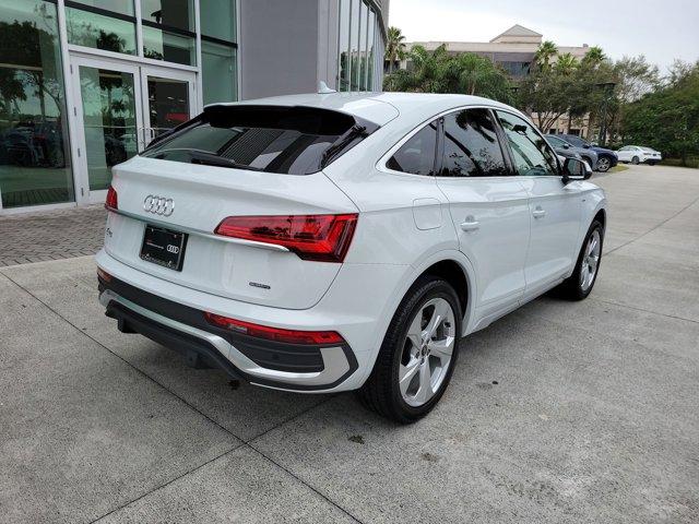 used 2024 Audi Q5 Sportback car, priced at $46,160