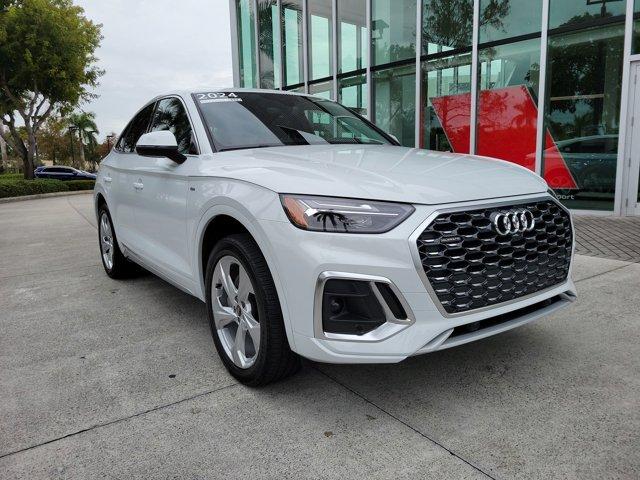 used 2024 Audi Q5 Sportback car, priced at $46,160