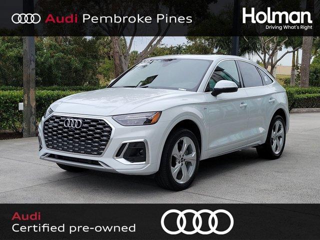 used 2024 Audi Q5 Sportback car, priced at $46,160