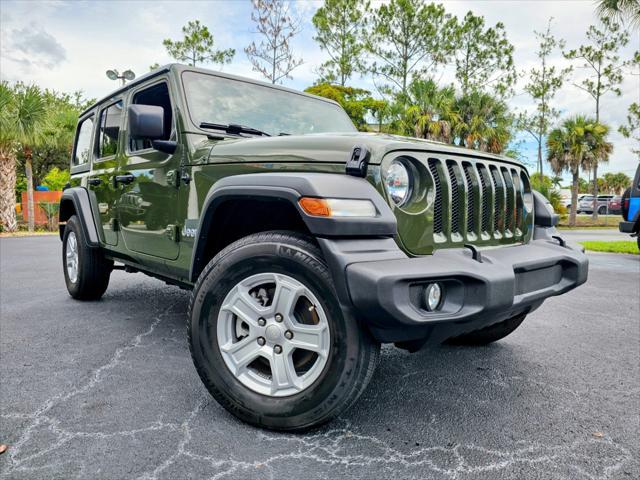 used 2020 Jeep Wrangler Unlimited car, priced at $35,980