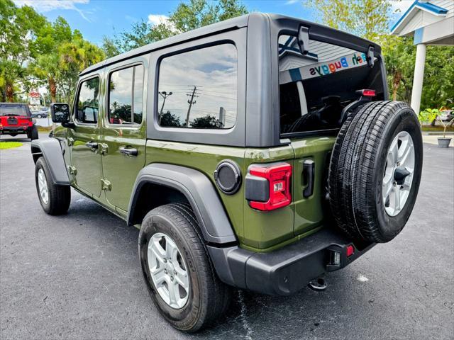 used 2020 Jeep Wrangler Unlimited car, priced at $35,980