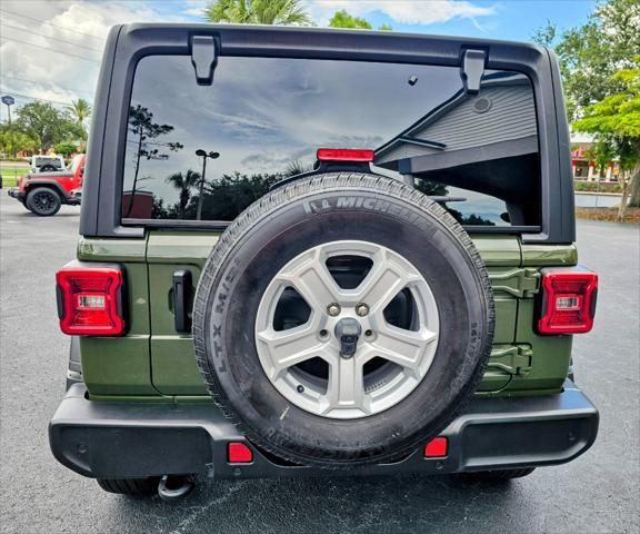 used 2020 Jeep Wrangler Unlimited car, priced at $35,980