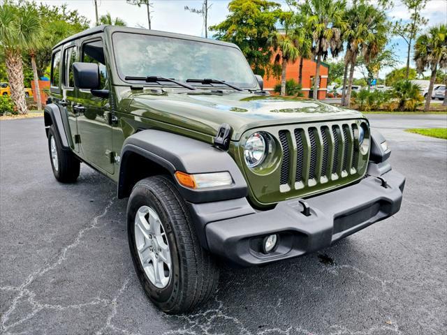 used 2020 Jeep Wrangler Unlimited car, priced at $35,980