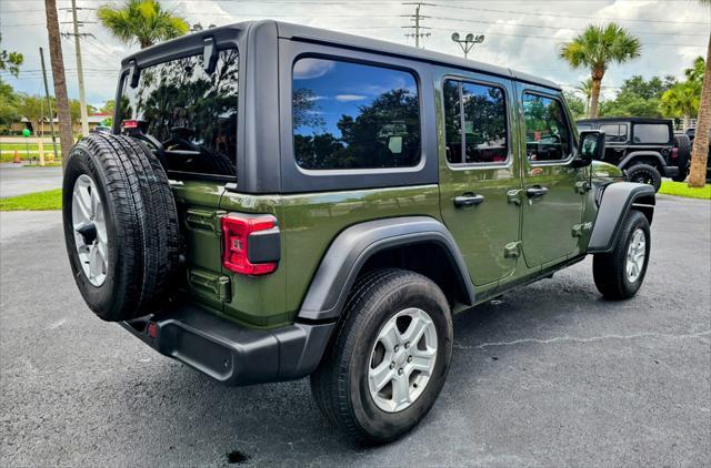 used 2020 Jeep Wrangler Unlimited car, priced at $35,980