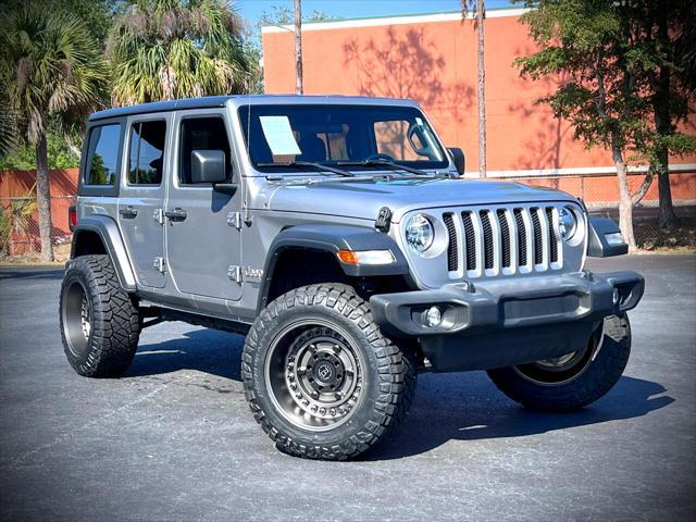 used 2020 Jeep Wrangler Unlimited car, priced at $42,980