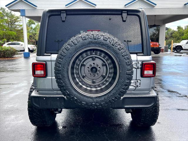 used 2020 Jeep Wrangler Unlimited car, priced at $42,980