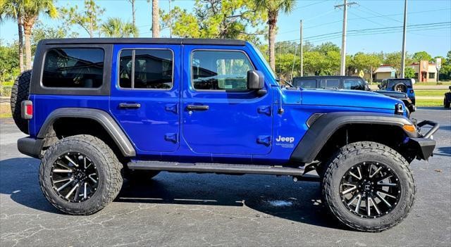 used 2020 Jeep Wrangler Unlimited car, priced at $41,980