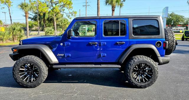 used 2020 Jeep Wrangler Unlimited car, priced at $41,980