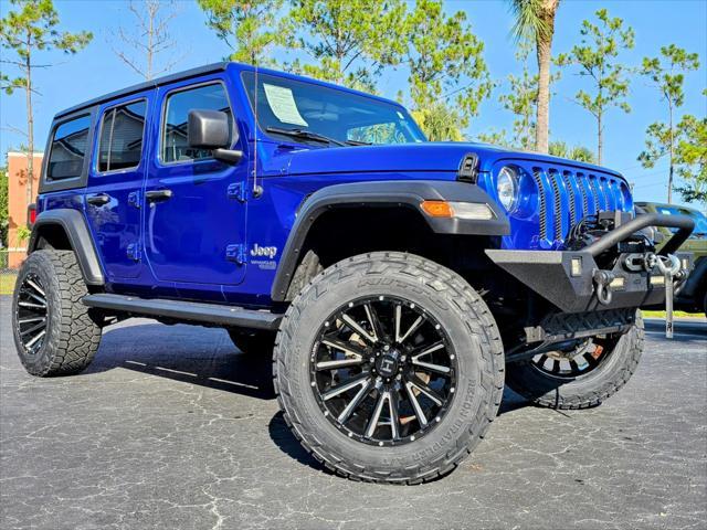 used 2020 Jeep Wrangler Unlimited car, priced at $41,980