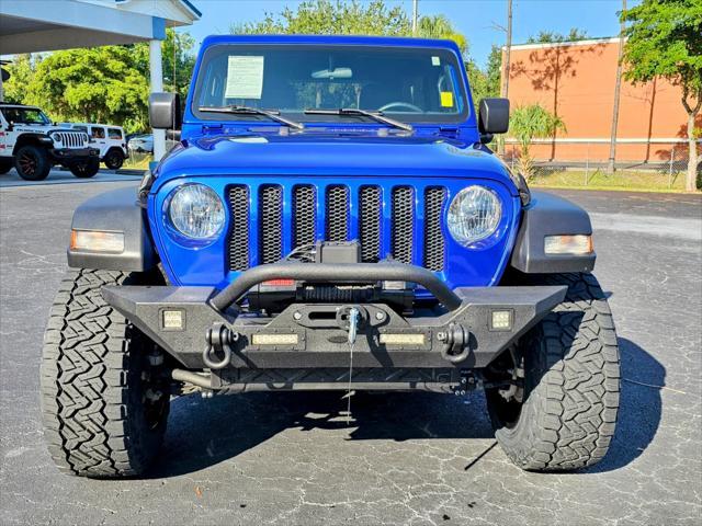 used 2020 Jeep Wrangler Unlimited car, priced at $41,980