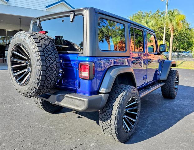 used 2020 Jeep Wrangler Unlimited car, priced at $41,980