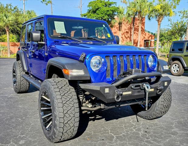 used 2020 Jeep Wrangler Unlimited car, priced at $41,980