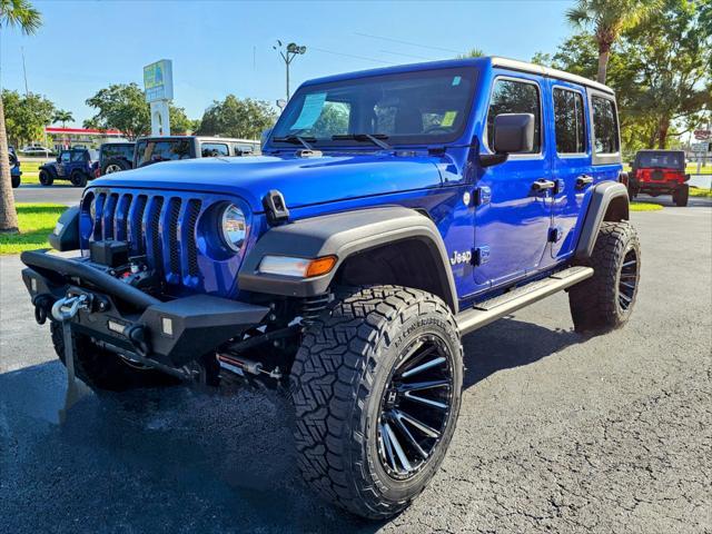 used 2020 Jeep Wrangler Unlimited car, priced at $41,980