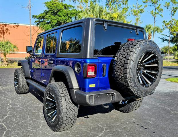 used 2020 Jeep Wrangler Unlimited car, priced at $41,980