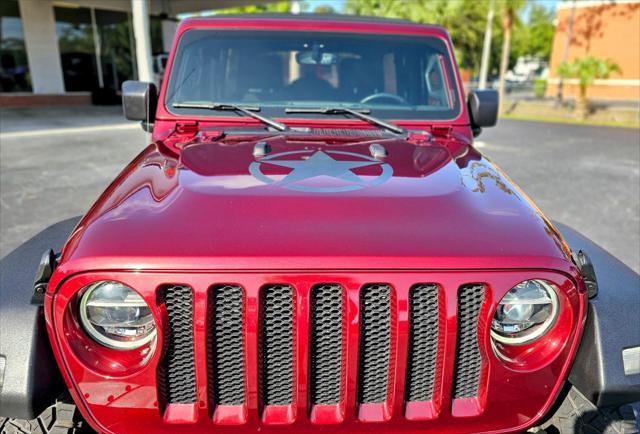 used 2021 Jeep Wrangler Unlimited car, priced at $38,980