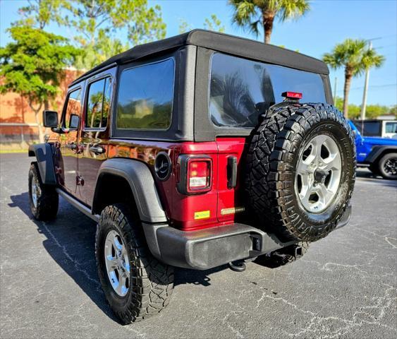 used 2021 Jeep Wrangler Unlimited car, priced at $38,980