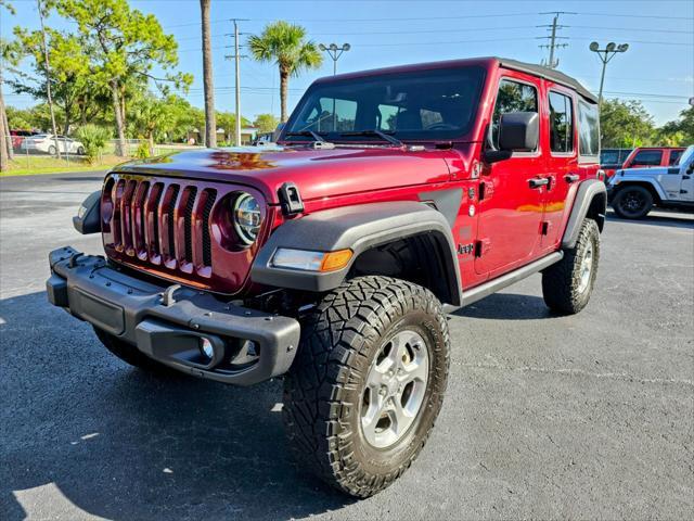 used 2021 Jeep Wrangler Unlimited car, priced at $38,980