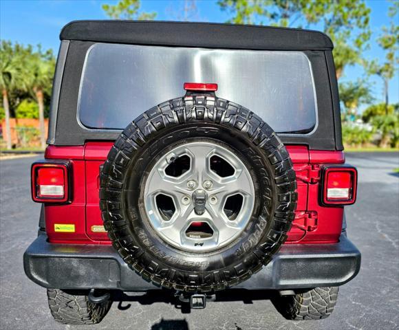 used 2021 Jeep Wrangler Unlimited car, priced at $38,980