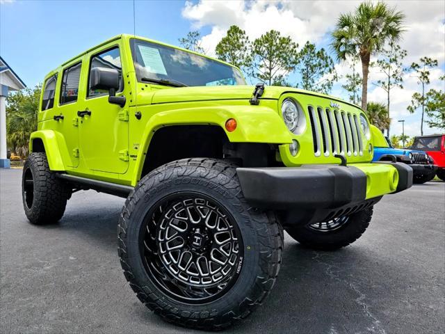 used 2017 Jeep Wrangler Unlimited car, priced at $42,980