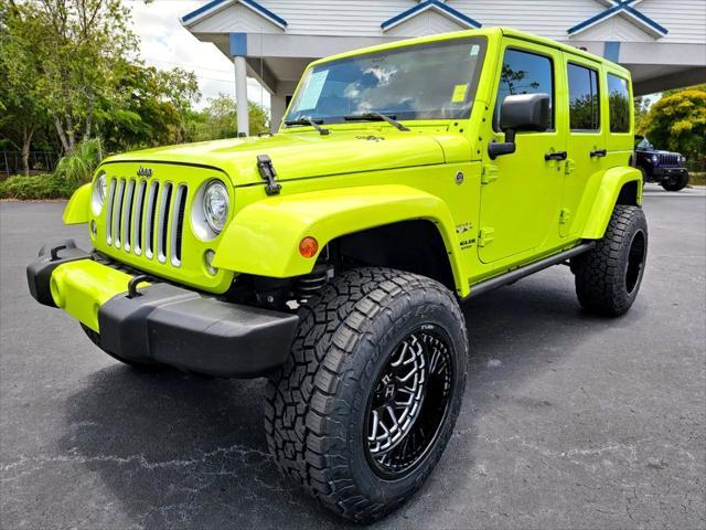 used 2017 Jeep Wrangler Unlimited car, priced at $42,980